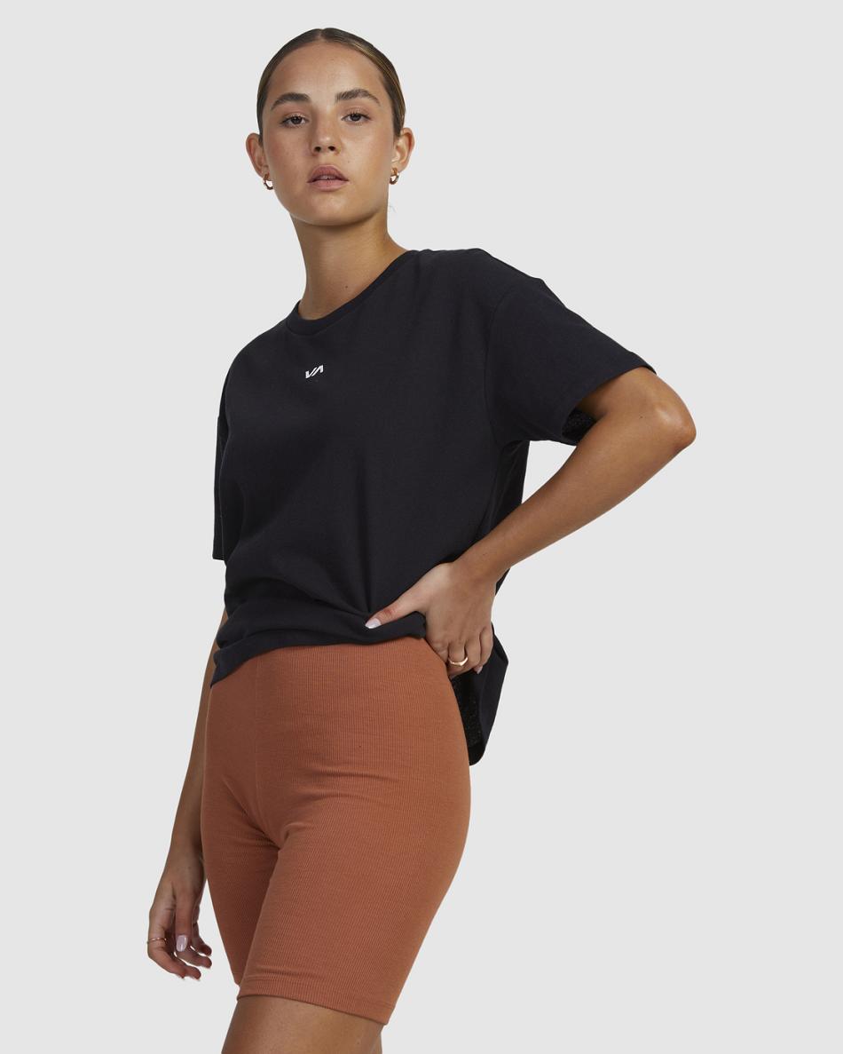 Amber Rvca Push It Bike Shorts Women's Loungewear | YUSVQ89736