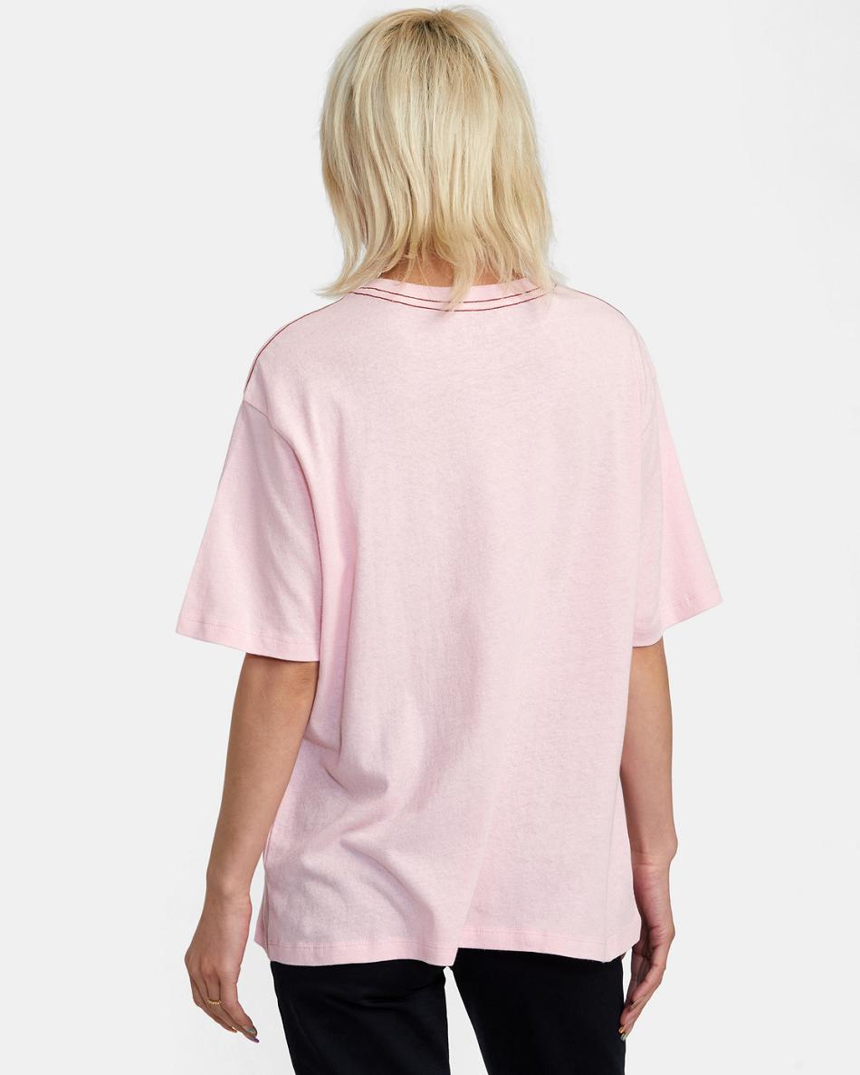 Bella Rvca Bootleg Graphic Women's T shirt | USZDE81137