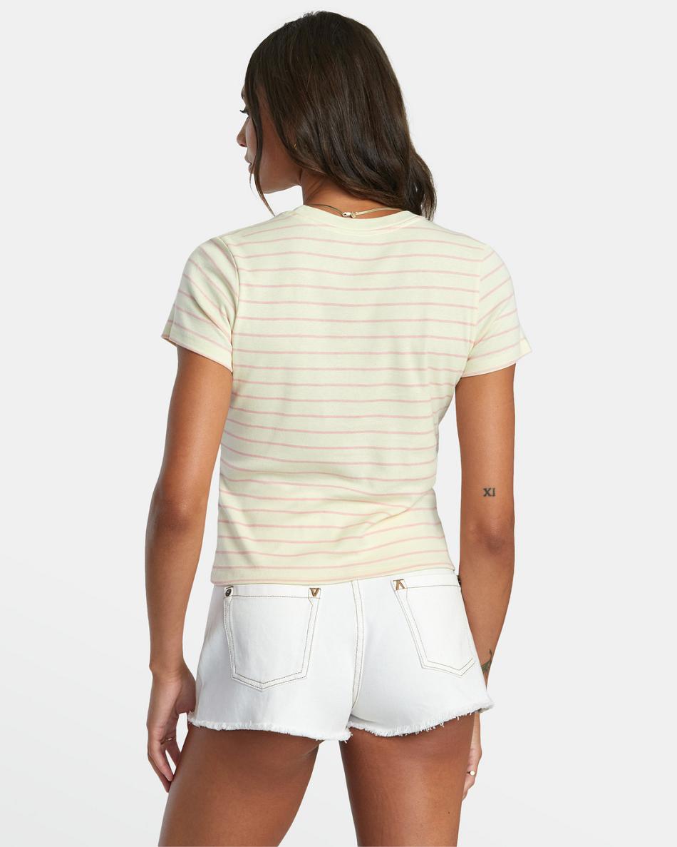 Bella Rvca Cantina Shrunken Graphic Women's Tanks | USCIF28804