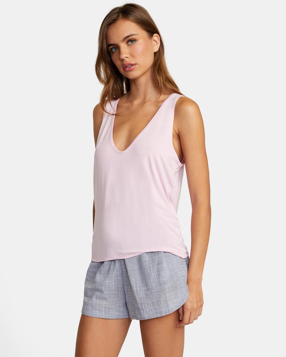 Bella Rvca Minted Tank Top Women's T shirt | PUSER12640