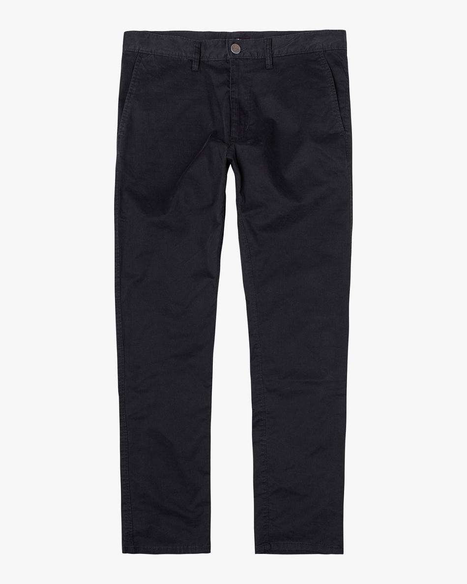 Black Rvca Daggers Chino Men\'s Pants | USJVR96734