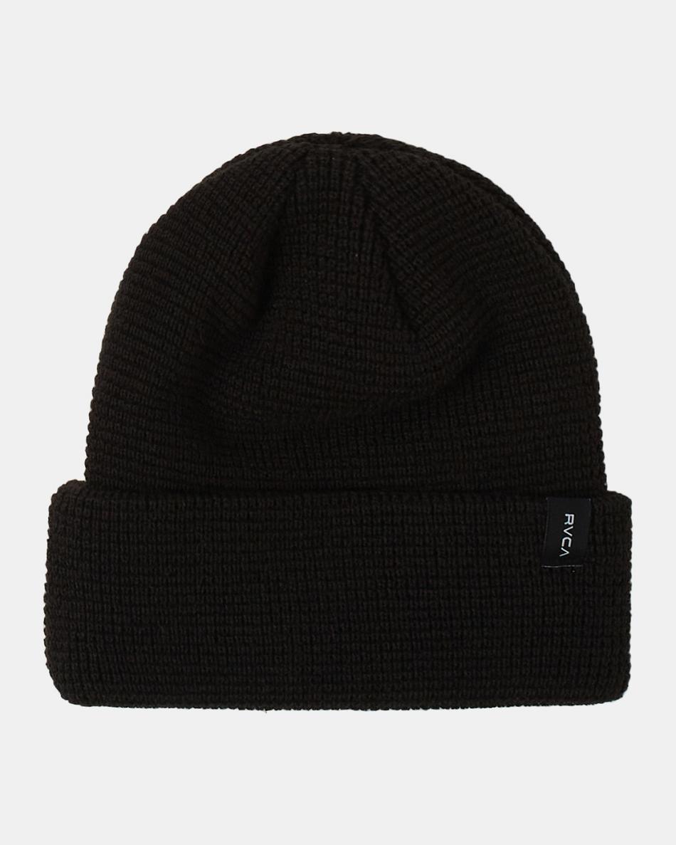 Black Rvca Dayshift Men\'s Hats | USIIZ85332