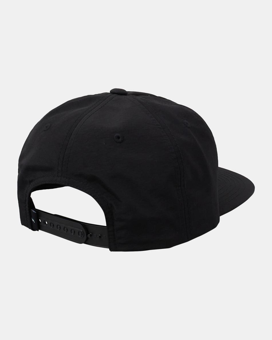 Black Rvca Matter At Hand Snapback Men's Hats | USZPD12859