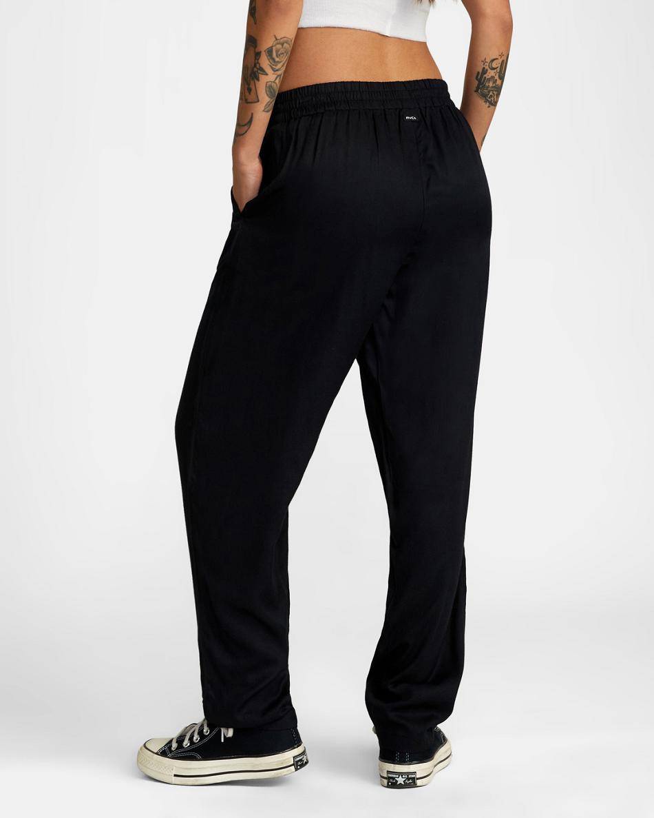 Black Rvca New Yume Beach Women's Pants | AUSWC30394