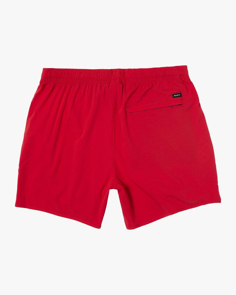 Cherry Rvca Yogger Elastic Men's Running Shorts | USQAV73377