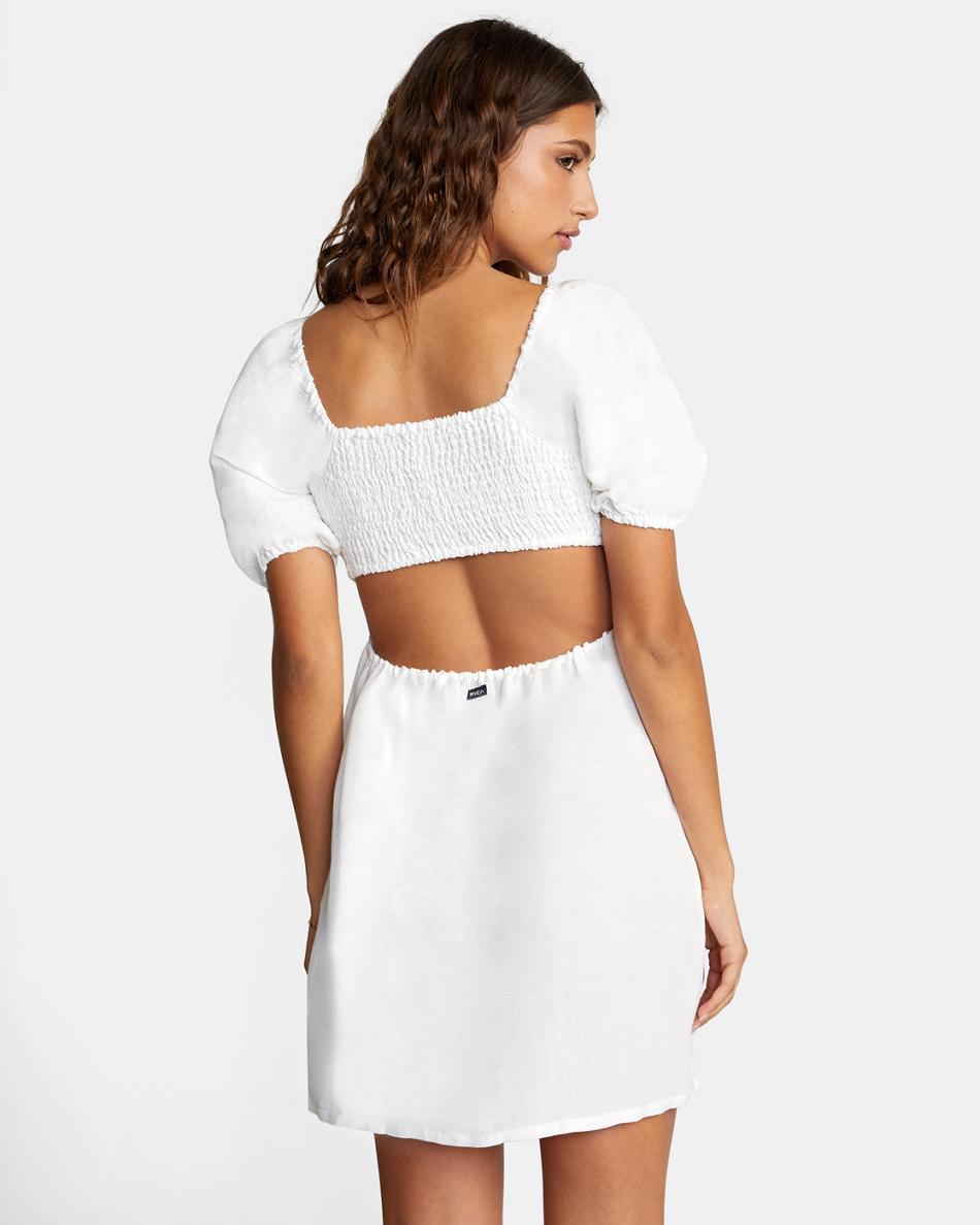 Cloud Rvca Here For It Women's Dress | FUSUI62941