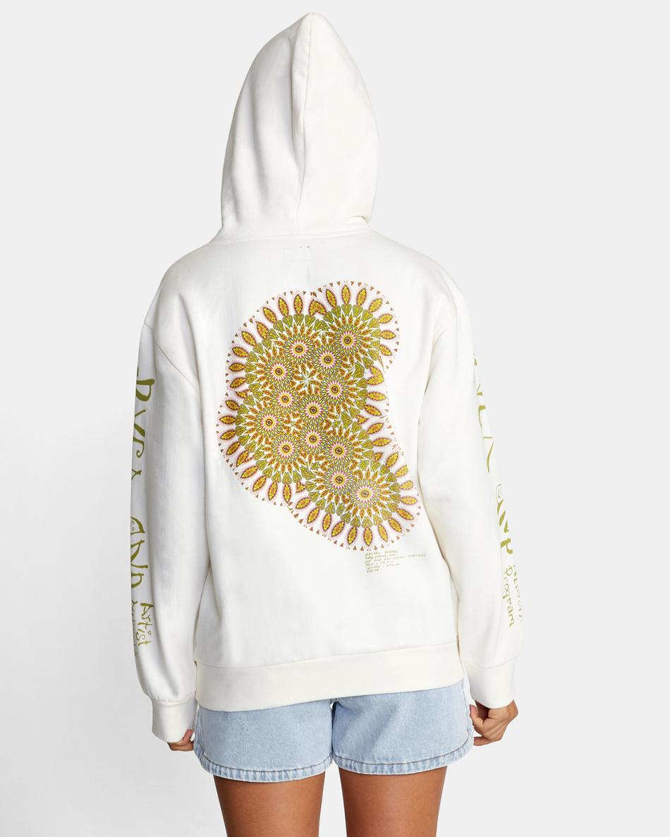 Cloud Rvca Serotonin Graphic Women's Hoodie | GUSUC14580