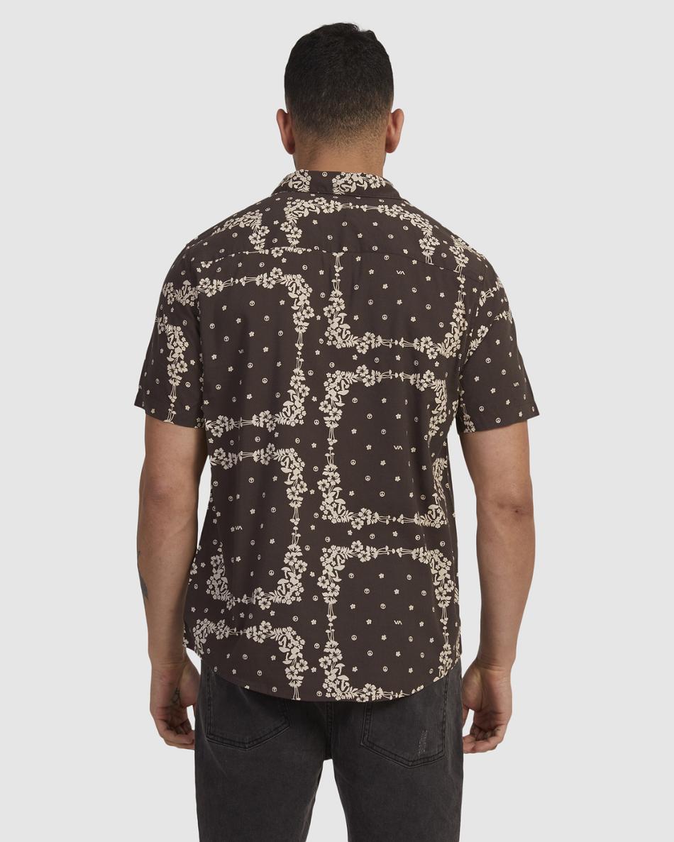 Coal Rvca Loom Short Sleeve Men's T shirt | SUSNY23524