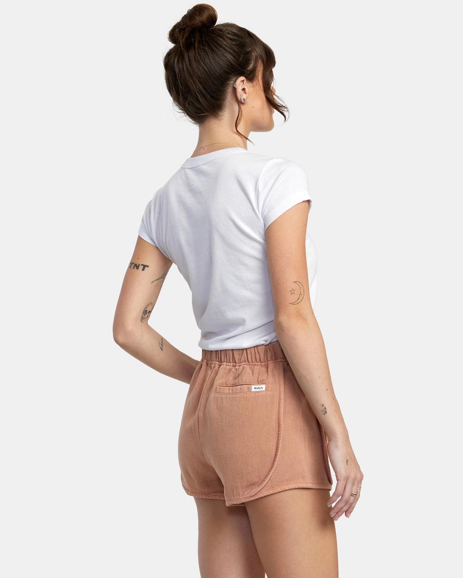 Cork Rvca Roller Elasticized Women's Skirts | MUSFT11872