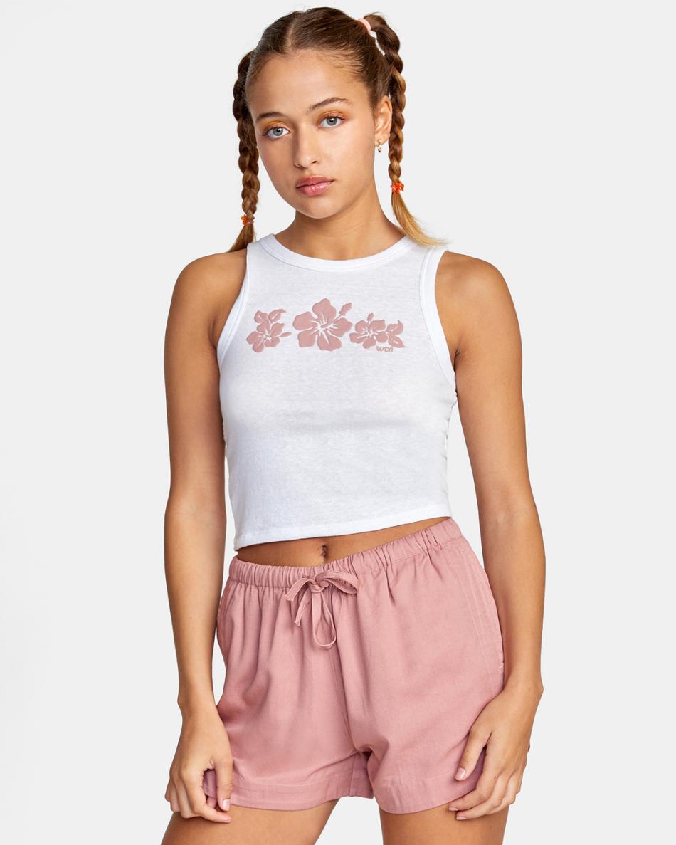 Deep Dusty Rose Rvca New Yume Drawcord Women\'s Skirts | USDYB76998
