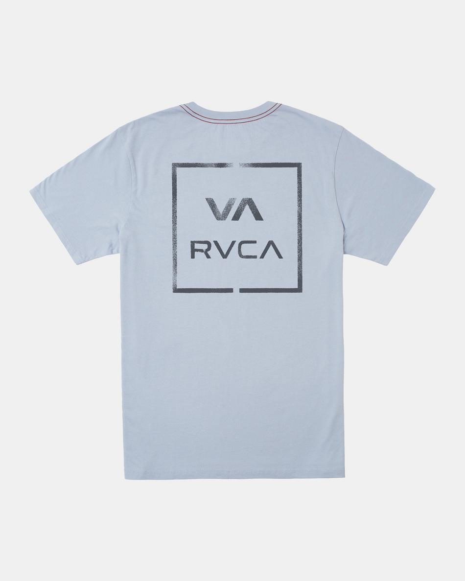 Deja Blue Rvca VA All The Way Tee Men\'s Short Sleeve | UUSND60722