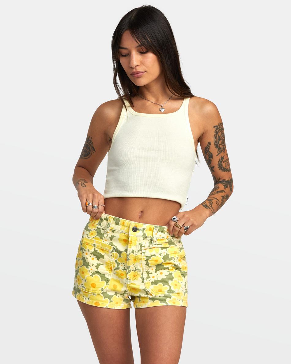Fern Rvca Belle Corduroy Women's Skirts | GUSUC82726