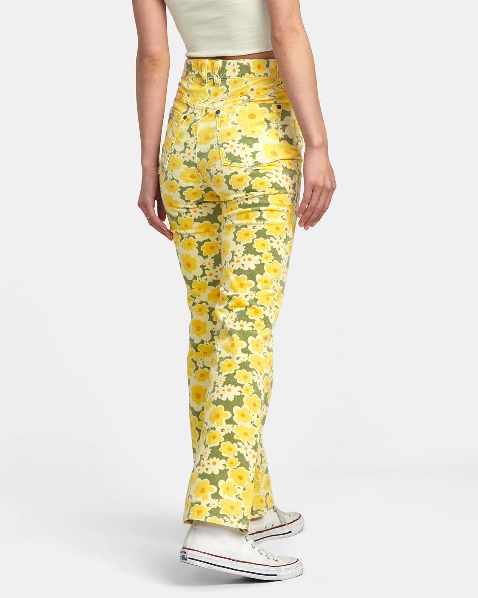 Fern Rvca Groove Corduroy Women's Pants | TUSWZ94635