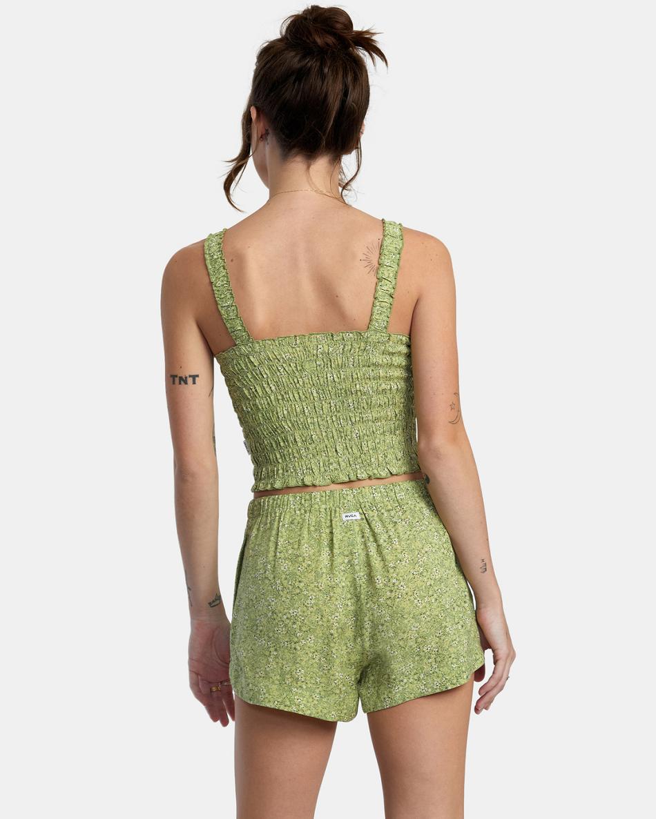 Fern Rvca New Yume Drawcord Shorts Women's Loungewear | MUSHR85818