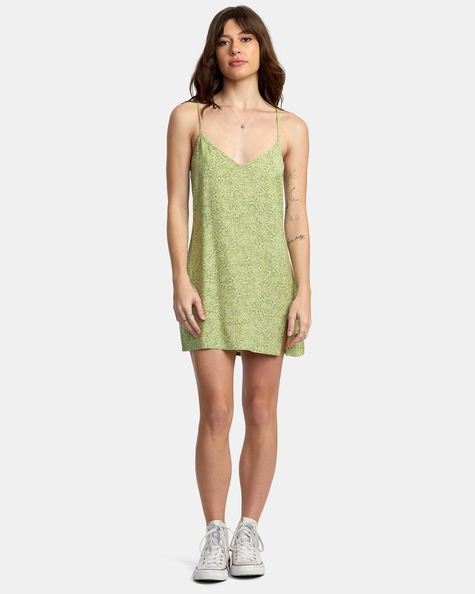 Fern Rvca Slip Up Slip Women's Dress | QUSWA97065