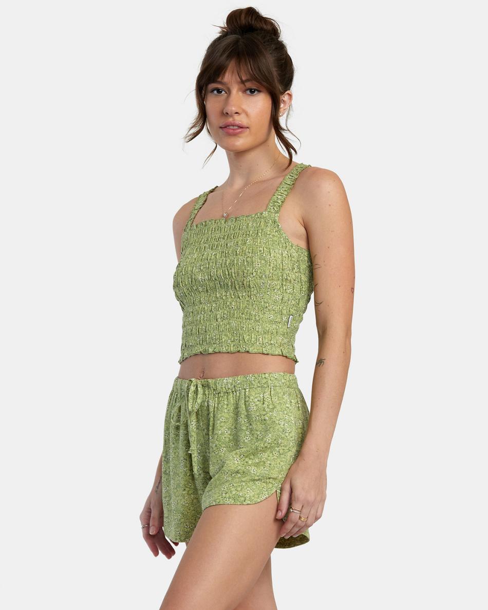Fern Rvca Terrace Women's Tanks | MUSHR62614