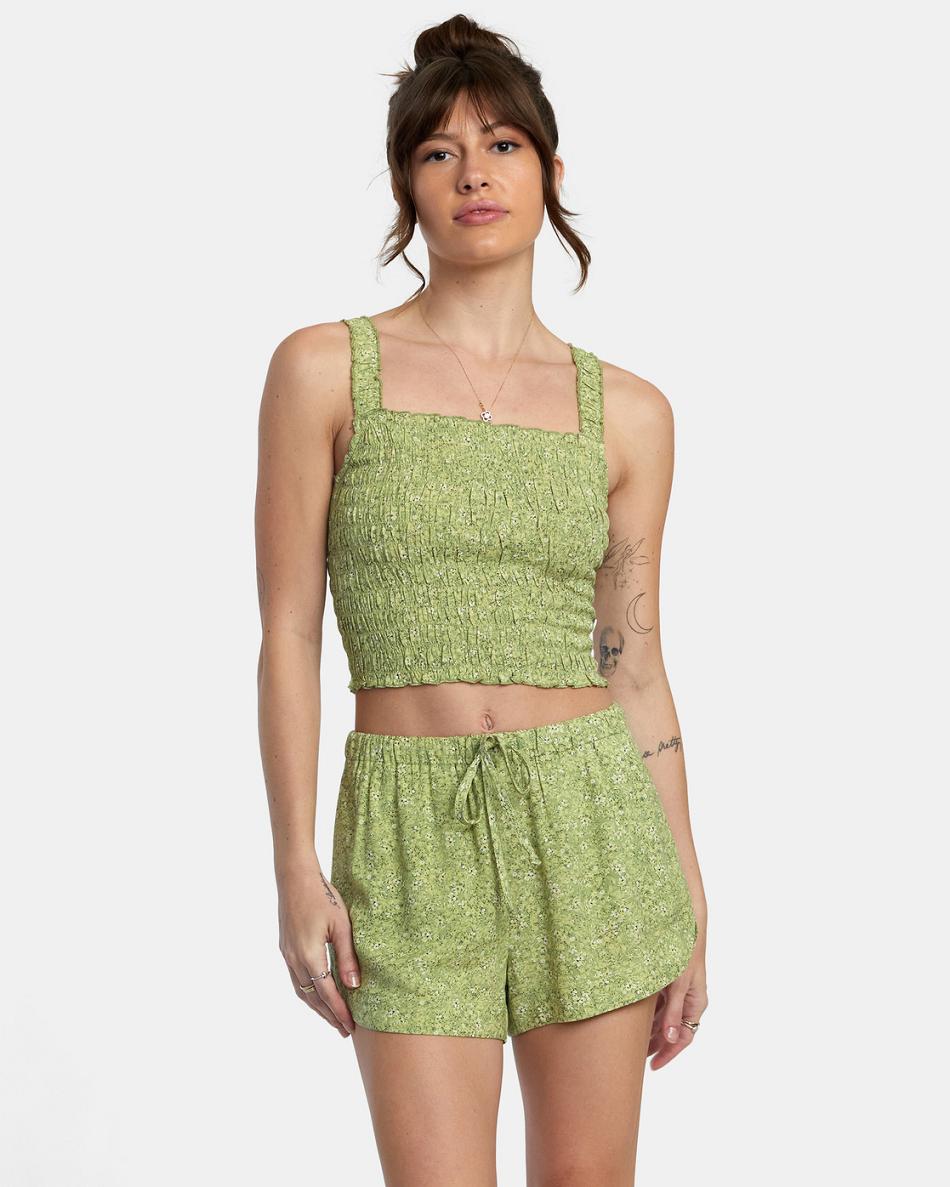 Fern Rvca Terrace Women\'s Tanks | MUSHR62614
