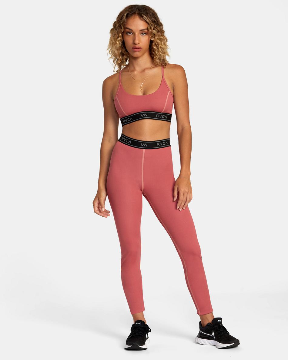 Ginger Rvca Base Women's Sports Bra | USJZR47487