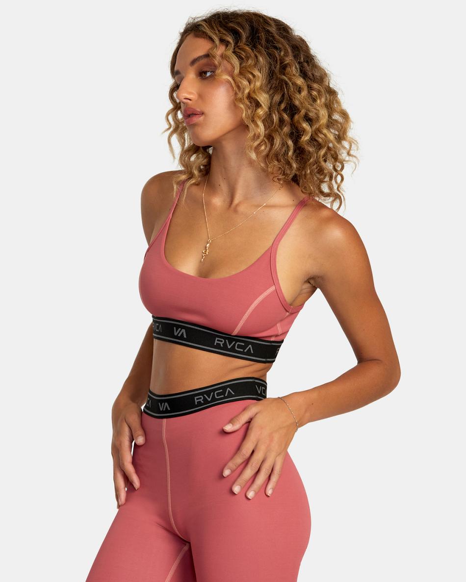 Ginger Rvca Base Women's Sports Bra | USJZR47487