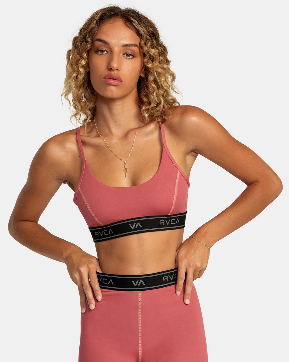 Ginger Rvca Base Women\'s Sports Bra | USJZR47487