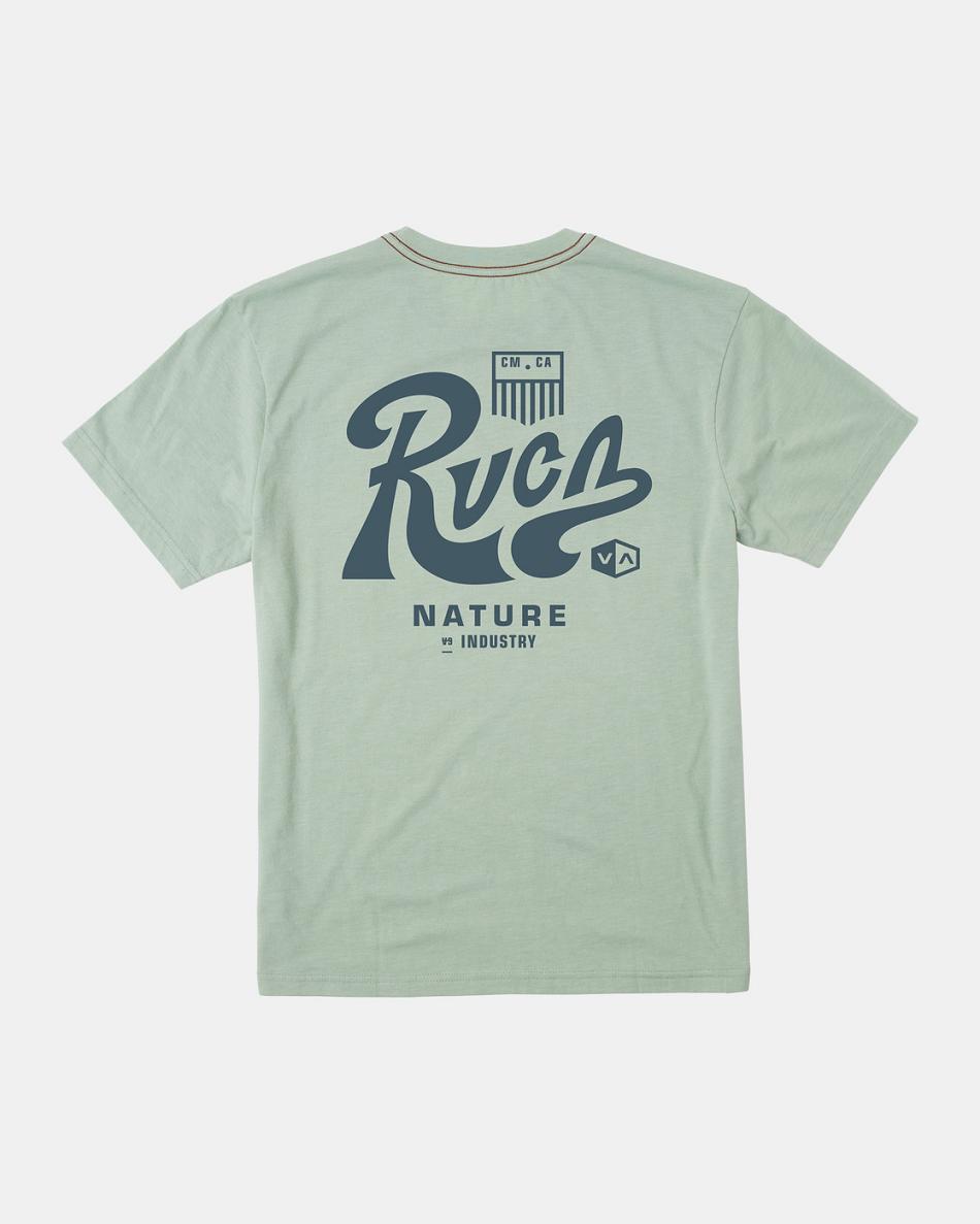 Green Haze Rvca Tactix Boys\' Tanks | USCIF59515
