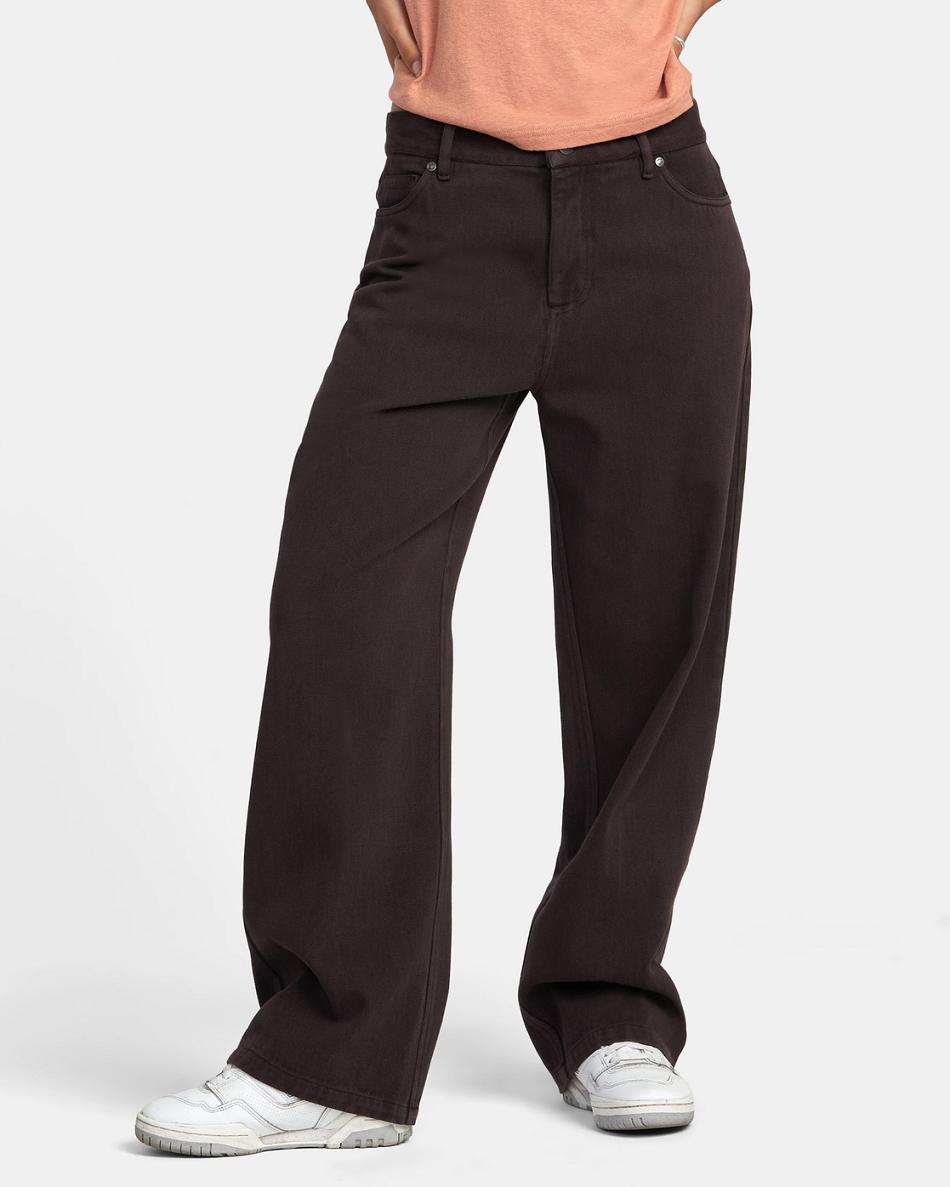 Java Rvca Heritage Loose Fit Women\'s Pants | USEGJ26116