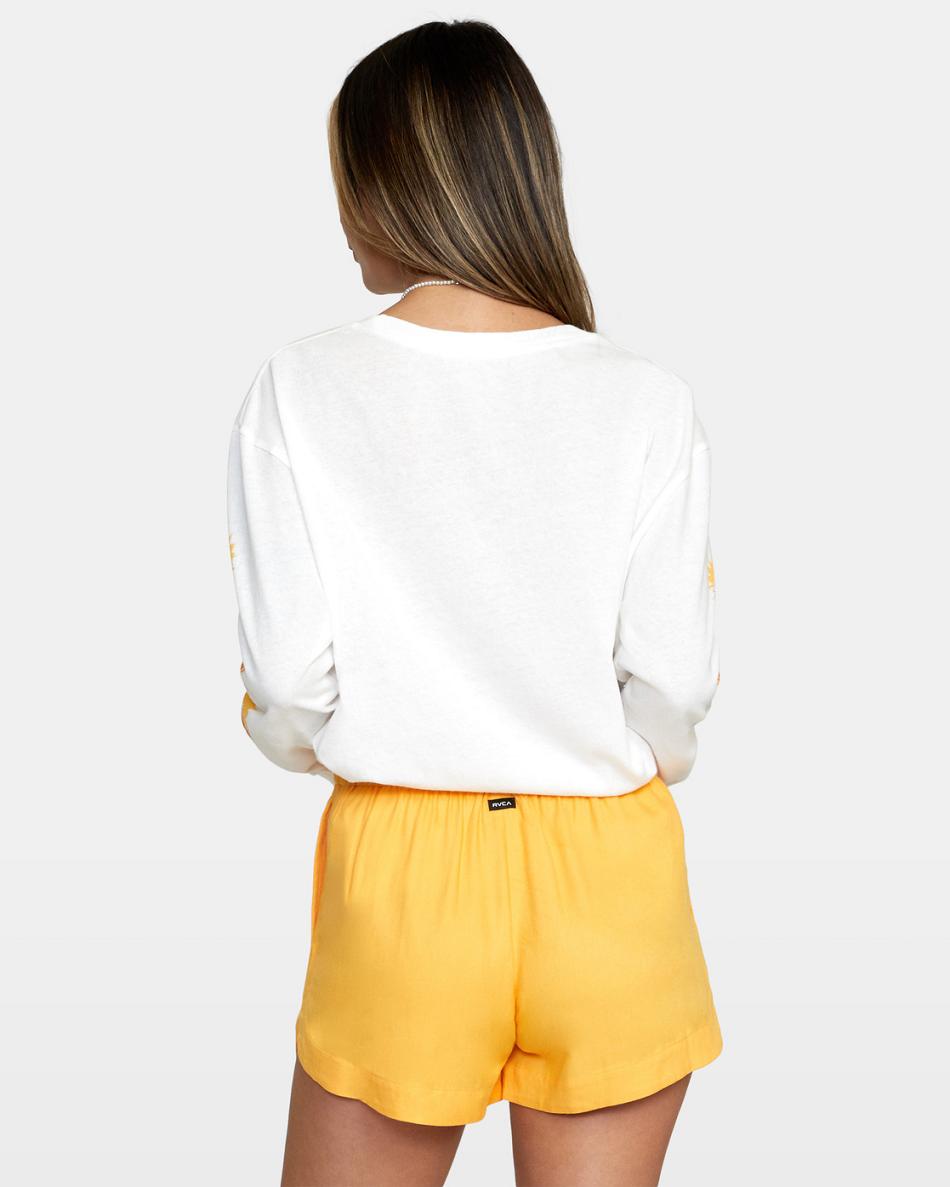 Marigold Rvca New Yume Drawcord Women's Skirts | USZPD20374