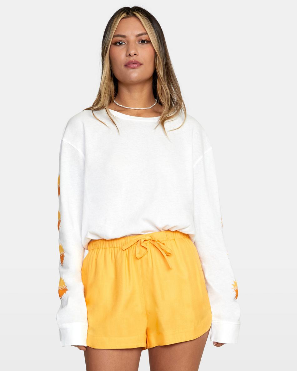 Marigold Rvca New Yume Drawcord Women\'s Skirts | USZPD20374