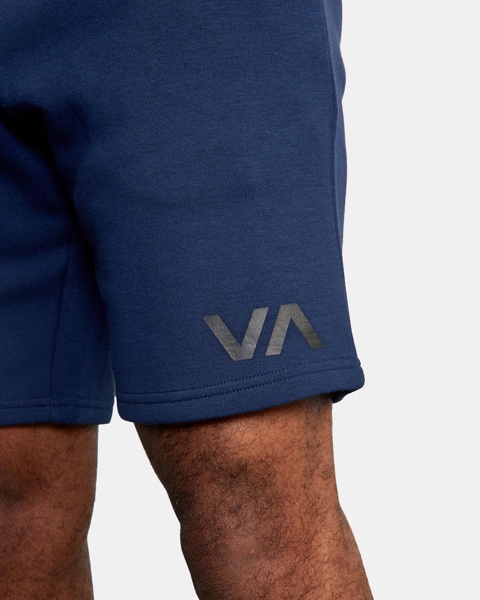 Midnight Rvca Sport Elastic IV 19 Men's Shorts | USJZR66998