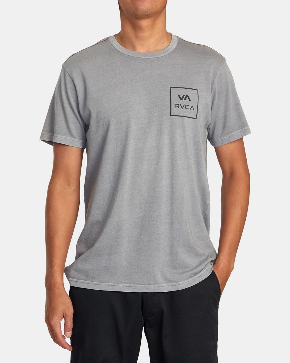 Monument Rvca VA All The Way Tee Men's Short Sleeve | UUSTG89605
