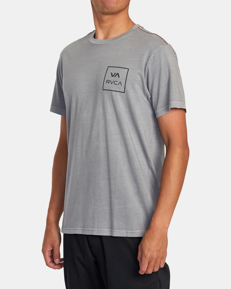 Monument Rvca VA All The Way Tee Men's Short Sleeve | UUSTG89605