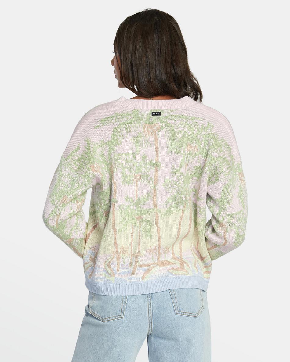 Multi Rvca For The Record Cardigan Women's Sweaters | UUSND29888