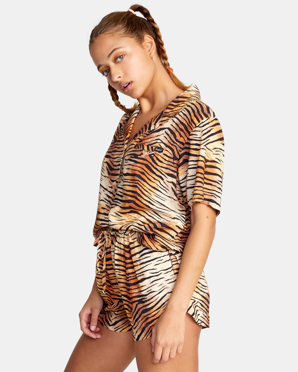 Multi Rvca New Yume Drawcord Women's Skirts | ZUSMJ36791