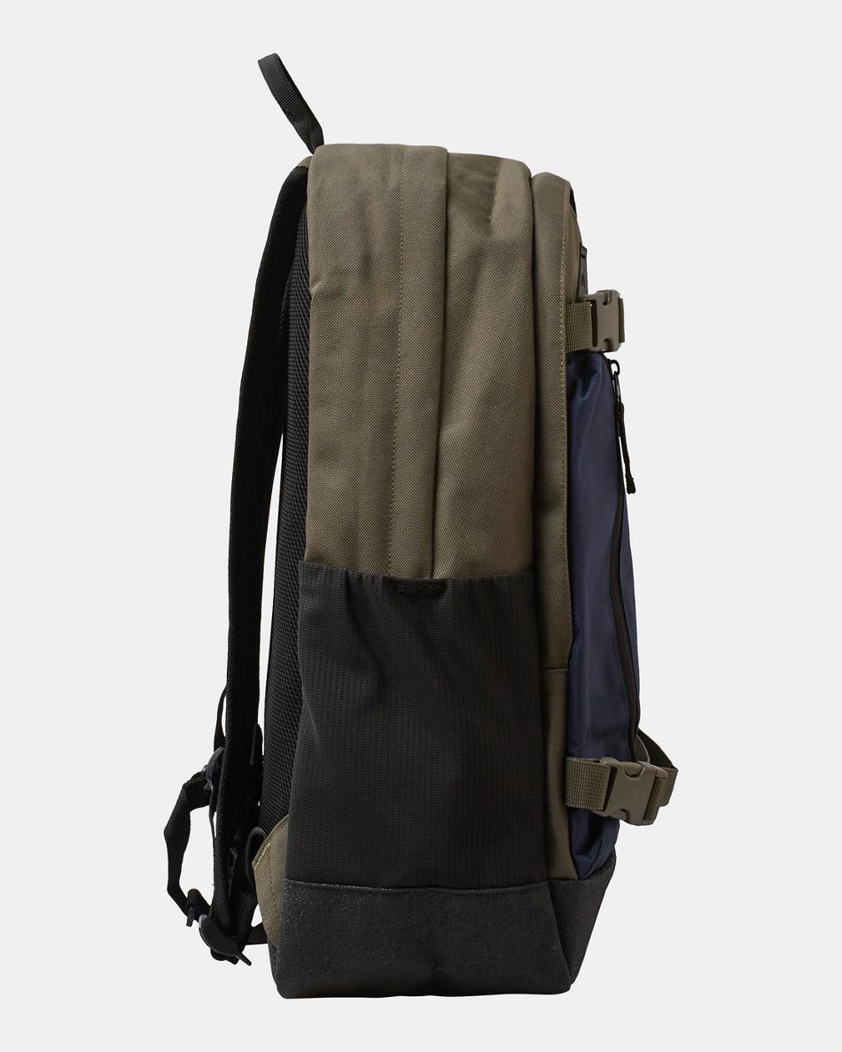 Navy Rvca Curb Skate 29 L Skate Men's Bags | TUSPQ53407