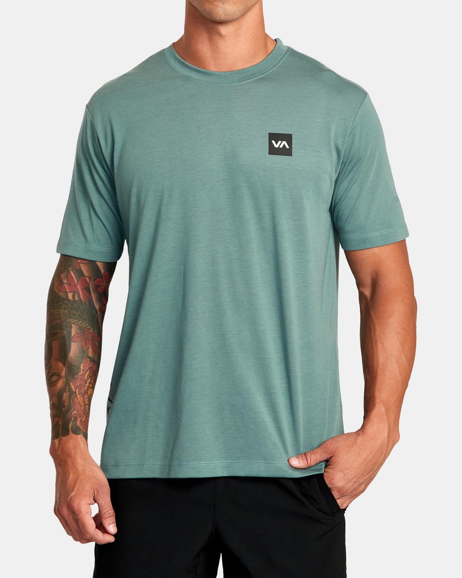Old Sage Rvca RVCA 2X Tee Men\'s Short Sleeve | EUSVG54792