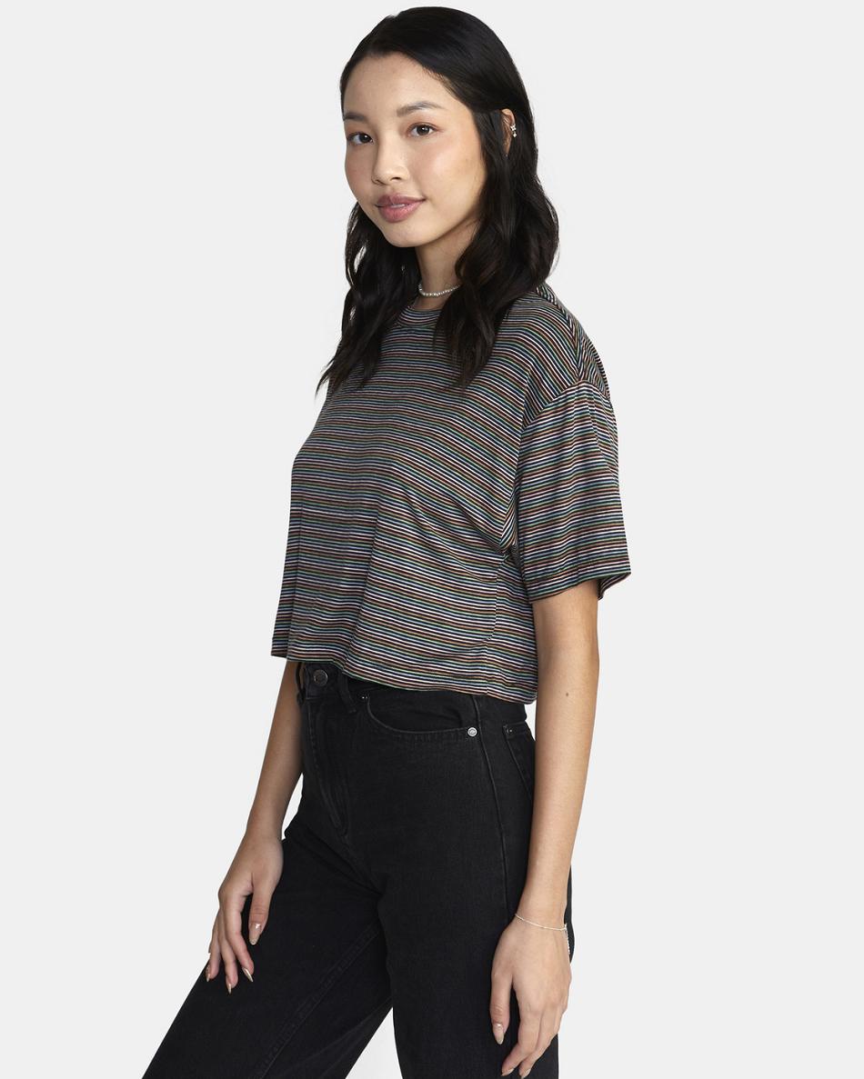 Pirate Black Rvca Hooky Women's Tanks | SUSVO24503