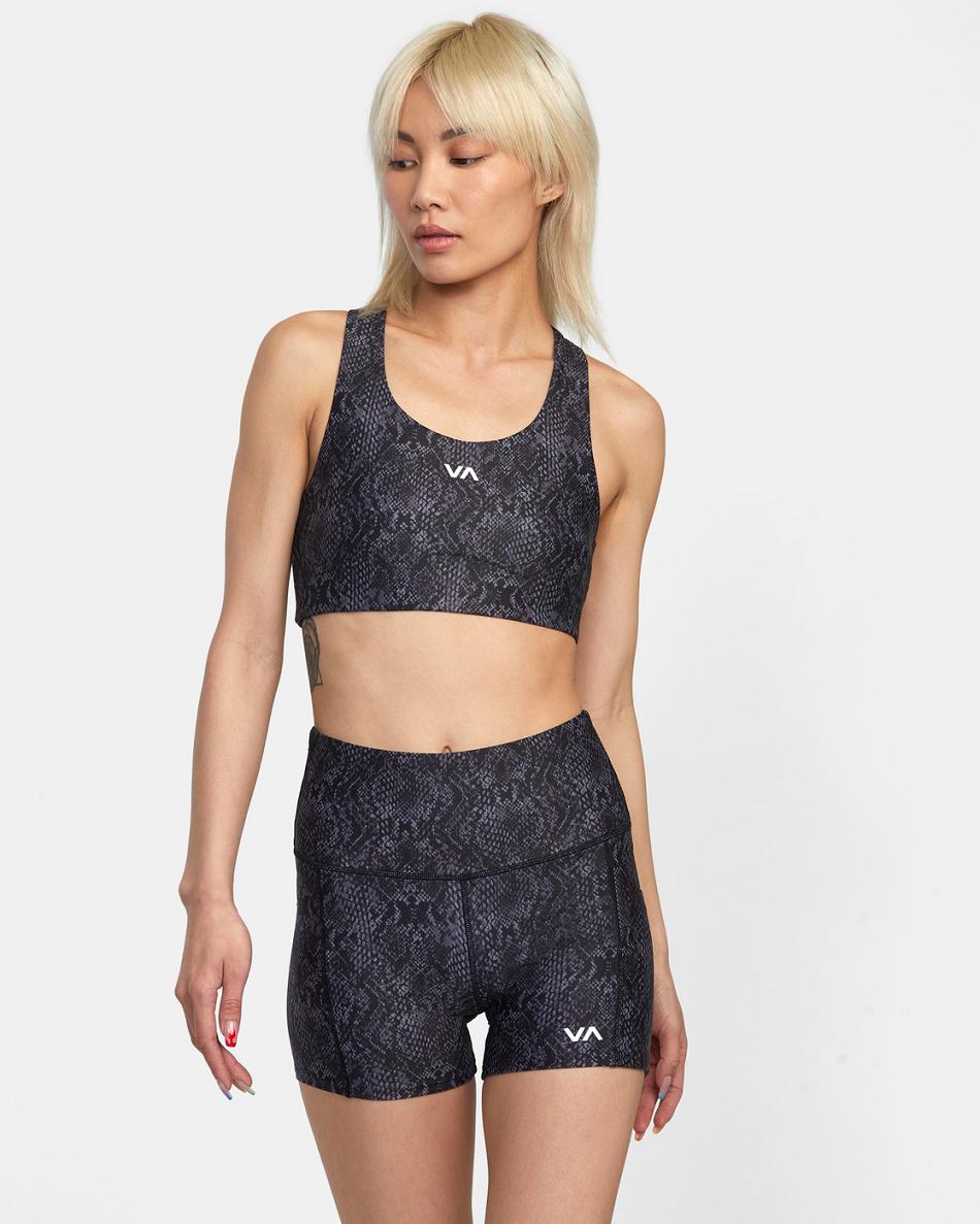 Snake Rvca VA Essential Pocket Technical Bike Women\'s Running Shorts | USZDE17354
