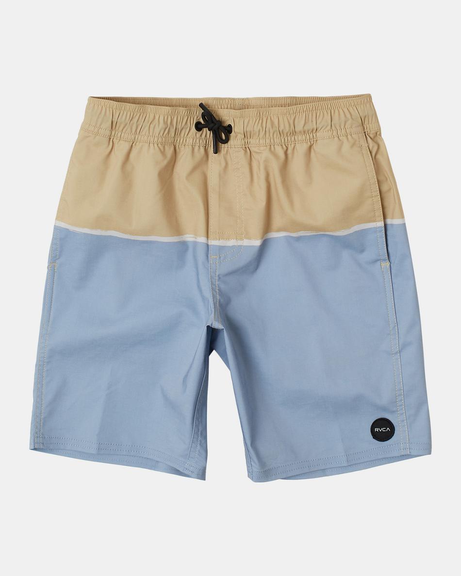 Southern Moss Rvca County Elastic Boys\' Boardshorts | GUSEC89912