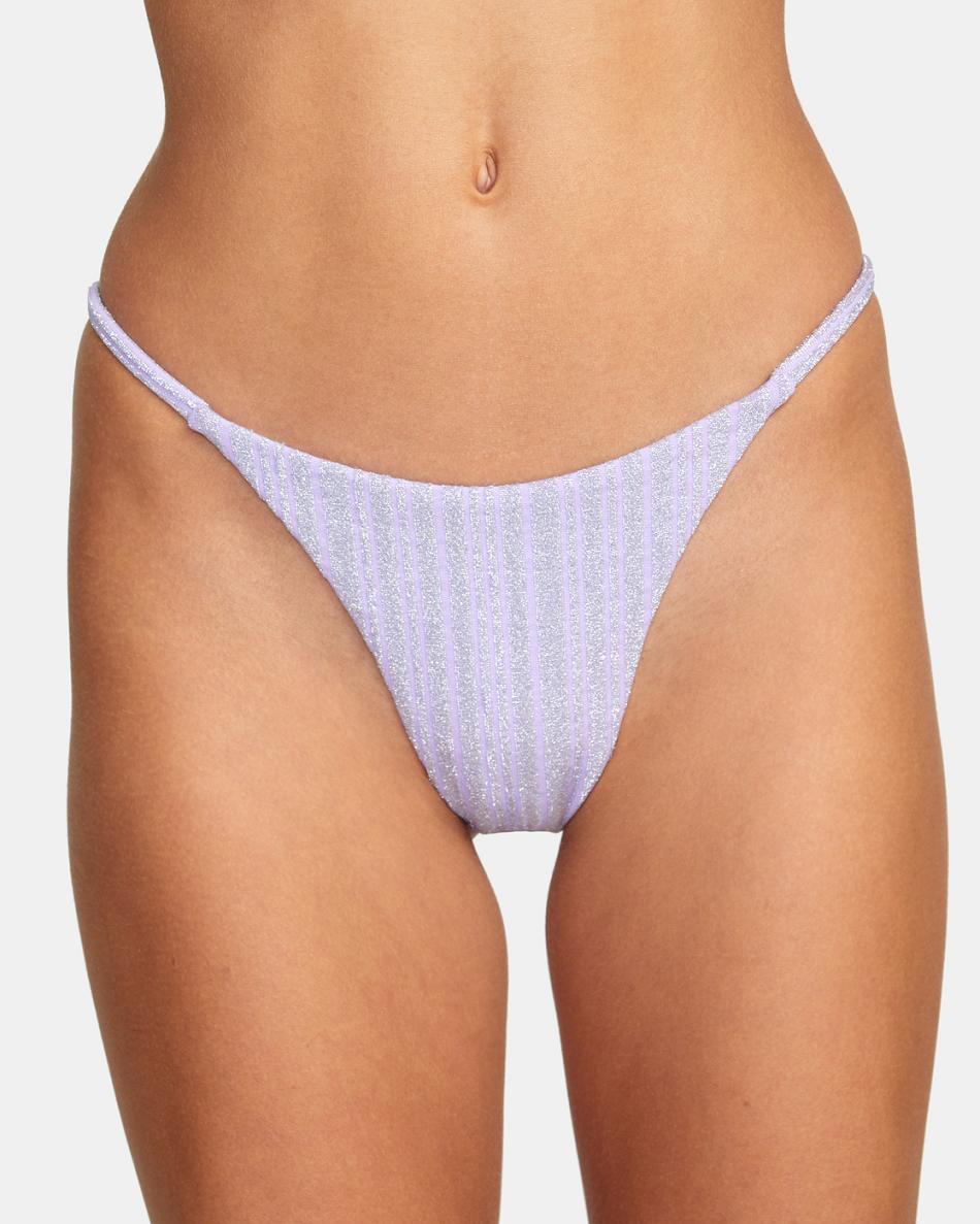 Violet Rvca Stardust French Women's Bikini Bottoms | MUSHR75647