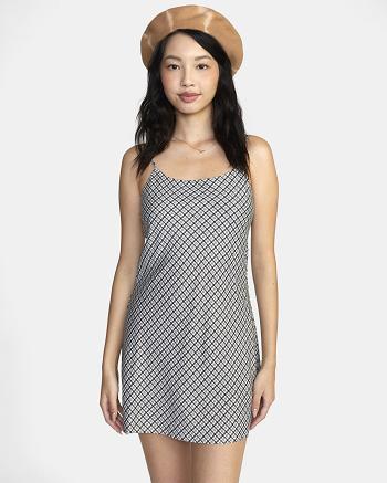 Cloud Rvca Macarthur Women's Dress | USCIF53888