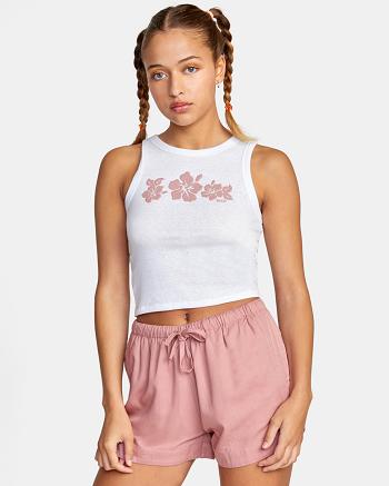 Deep Dusty Rose Rvca New Yume Drawcord Shorts Women's Loungewear | USDYB17718