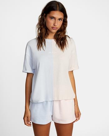 Multi Rvca Color Block Women's Tanks | LUSSX92139