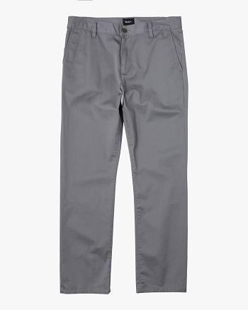 Smoke Rvca Weekend Stretch Chino Men's Pants | USQCS83579
