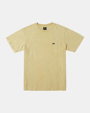Southern Moss Rvca MANIC TIE DYE CREW TEE Men's Short Sleeve | AUSDF36967