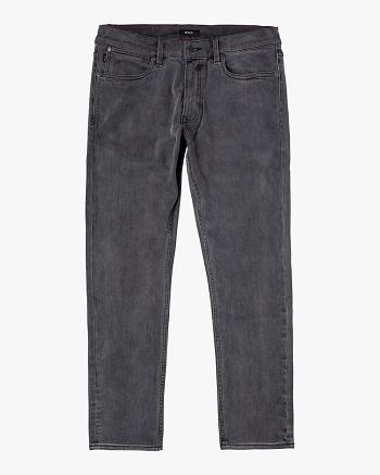Vintage Charcoal Rvca Daggers Denim Men's Jeans | TUSWZ50459